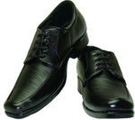 Winkel Black Formal Lace Up Shoes