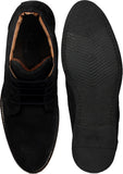 Kielz Men-Black-Suede Leather Boots