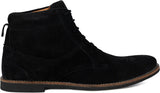 Kielz Men-Black-Suede Leather Boots