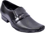 Wave Walk Refined Black Casual Shoes