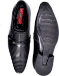 Wave Walk Refined Black Casual Shoes