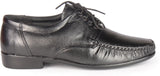 Leather King Harris Black Lace Up