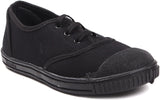 Pu-Right Tennis-Black School Shoes