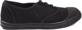 Pu-Right Tennis-Black School Shoes
