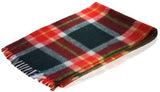 Loomkart Checkered Single Blanket Multicolor Tartan