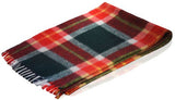 Loomkart Checkered Single Blanket Multicolor Tartan