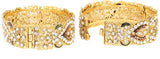 99HomeMart Alloy Cubic Zirconia Bangle Set