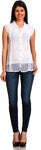 Ahhaaaa Women's Embroidered Casual Shirt