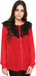 Besiva Women's Solid Formal Shirt