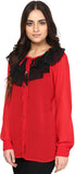 Besiva Women's Solid Formal Shirt
