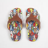 Colour Me Mad Flip Flops