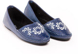 Do Bhai Blue Loafers Loafers