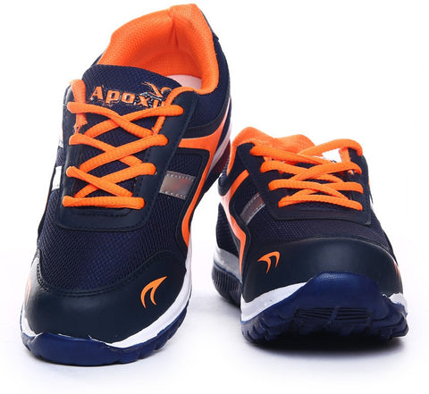 Apoxy APX-RUNNER-2-KIDS-BLUE-ORANGE Running Shoes