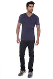 Osho Fashion Concepts Solid Men's V-neck T-Shirt