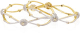 Jewels Galaxy Alloy Bangle Set