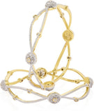 Jewels Galaxy Alloy Bangle Set