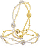 Jewels Galaxy Alloy Bangle Set