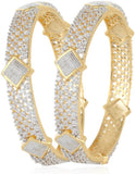 Jewels Galaxy Alloy Bangle Set