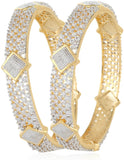 Jewels Galaxy Alloy Bangle Set