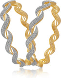 Jewels Galaxy Alloy Bangle Set