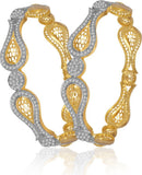 Jewels Galaxy Alloy Bangle Set