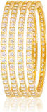 Jewels Galaxy Alloy Bangle Set
