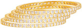 Jewels Galaxy Alloy Bangle Set