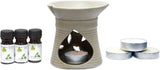 Myesquire Ceramic Burner Pot Lemongrass Liquid Air Freshener