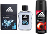 Adidas Lavish Life Combo's In Ice Dive EDT & Team Force Deo Body Spray  -  For Boys, Men