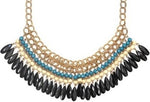 Zaicus Bohemian Tassels Drop Alloy Necklace