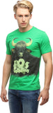Wolfpack Printed Men's Round Neck T-Shirt