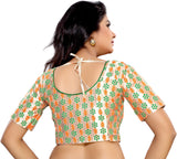 Sareeshop Silk Checkered Blouse Material