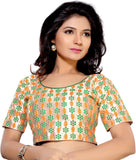 Sareeshop Silk Checkered Blouse Material