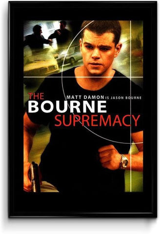 Bourne Supermacy Canvas Art