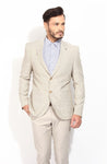 Blackberrys Self Design Single Breasted Formal Men's Blazer
