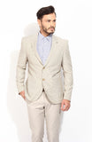 Blackberrys Self Design Single Breasted Formal Men's Blazer