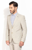 Blackberrys Self Design Single Breasted Formal Men's Blazer