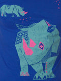One For Blue Printed Men's Round Neck T-Shirt