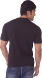 One For Blue Printed Men's Round Neck T-Shirt