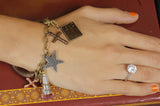 Muchmore Alloy Copper Charm Bracelet