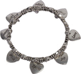 Muchmore Alloy Sterling Silver Charm Bracelet