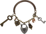 Muchmore Copper Copper Charm Bracelet