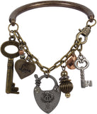 Muchmore Copper Copper Charm Bracelet