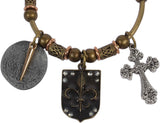 Muchmore Alloy Copper Charm Bracelet