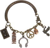 Muchmore Alloy Copper Charm Bracelet