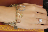 Muchmore Alloy Copper Charm Bracelet