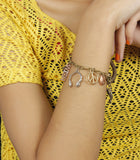 Muchmore Alloy Copper Charm Bracelet