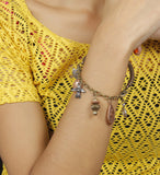 Muchmore Alloy Copper Charm Bracelet