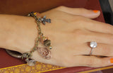 Muchmore Alloy Copper Charm Bracelet