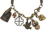 Muchmore Copper Copper Charm Bracelet